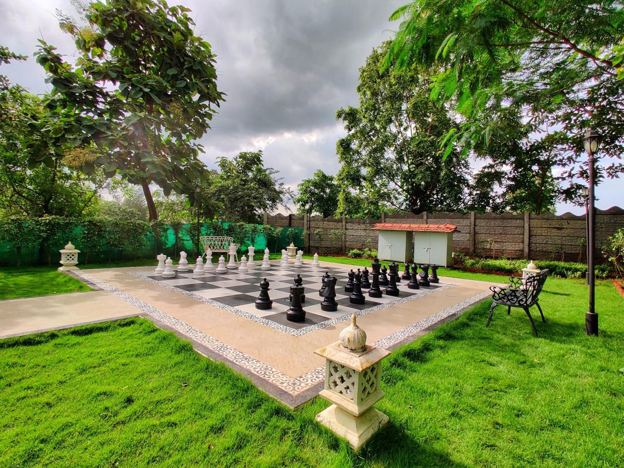 Pushpam Sanskruti Resort Karjat - A Pure Veg Resort Dhamni Экстерьер фото