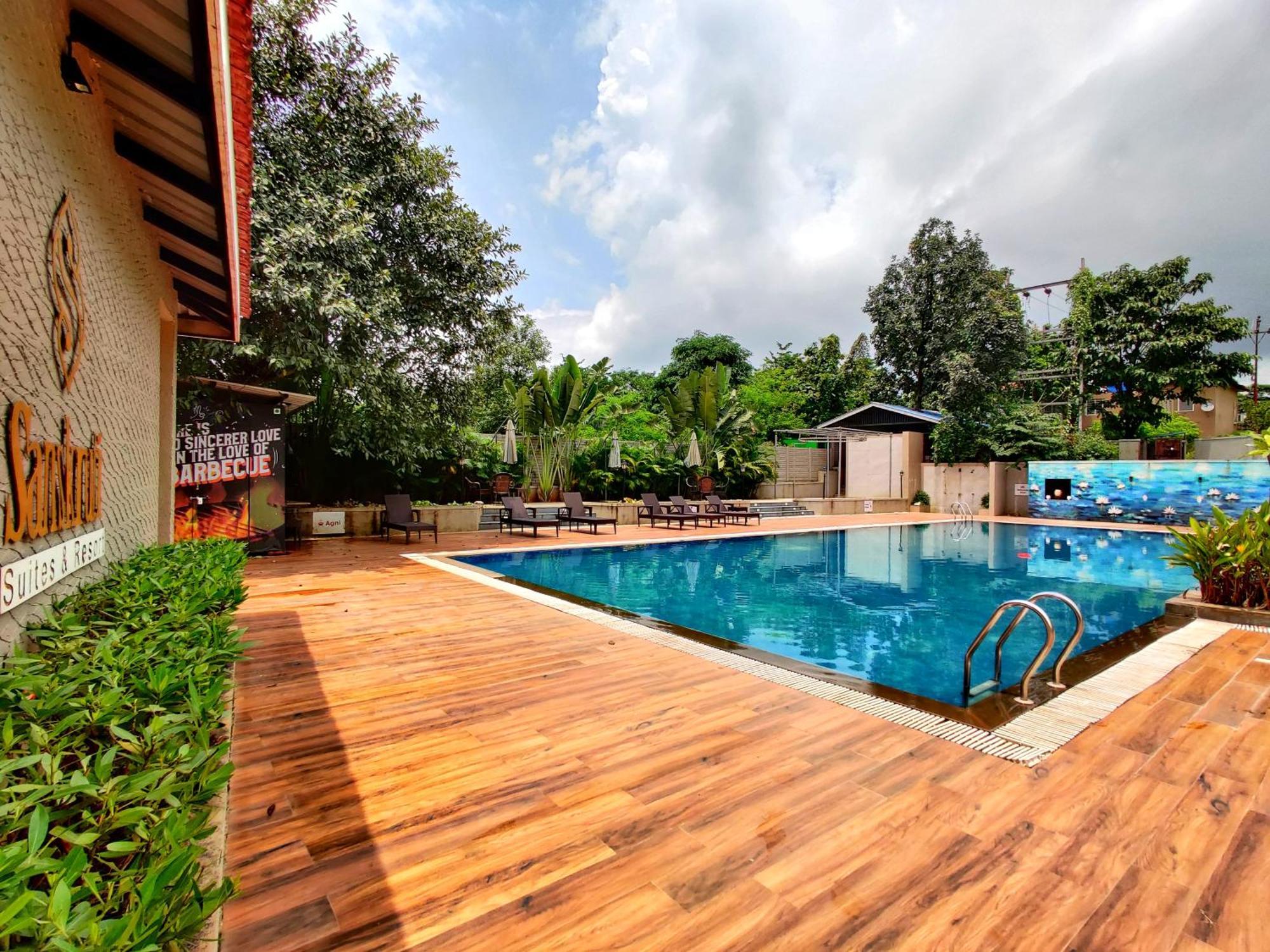 Pushpam Sanskruti Resort Karjat - A Pure Veg Resort Dhamni Экстерьер фото