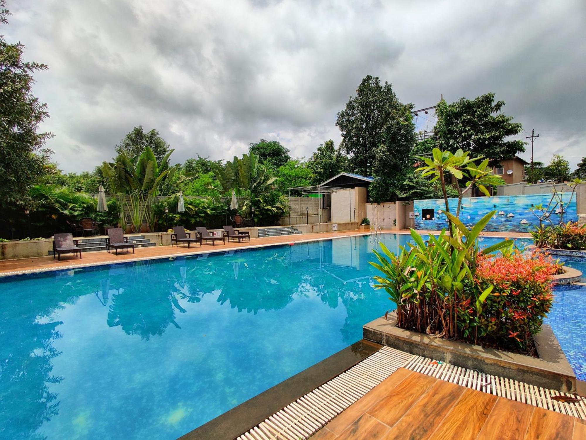 Pushpam Sanskruti Resort Karjat - A Pure Veg Resort Dhamni Экстерьер фото